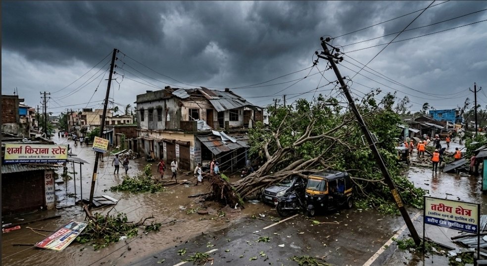 तुफार का कब तक रहेगा बस्तर समेत पूरे छत्तीसगढ़ में असर… पढिये तूफान की सारी जानकारी